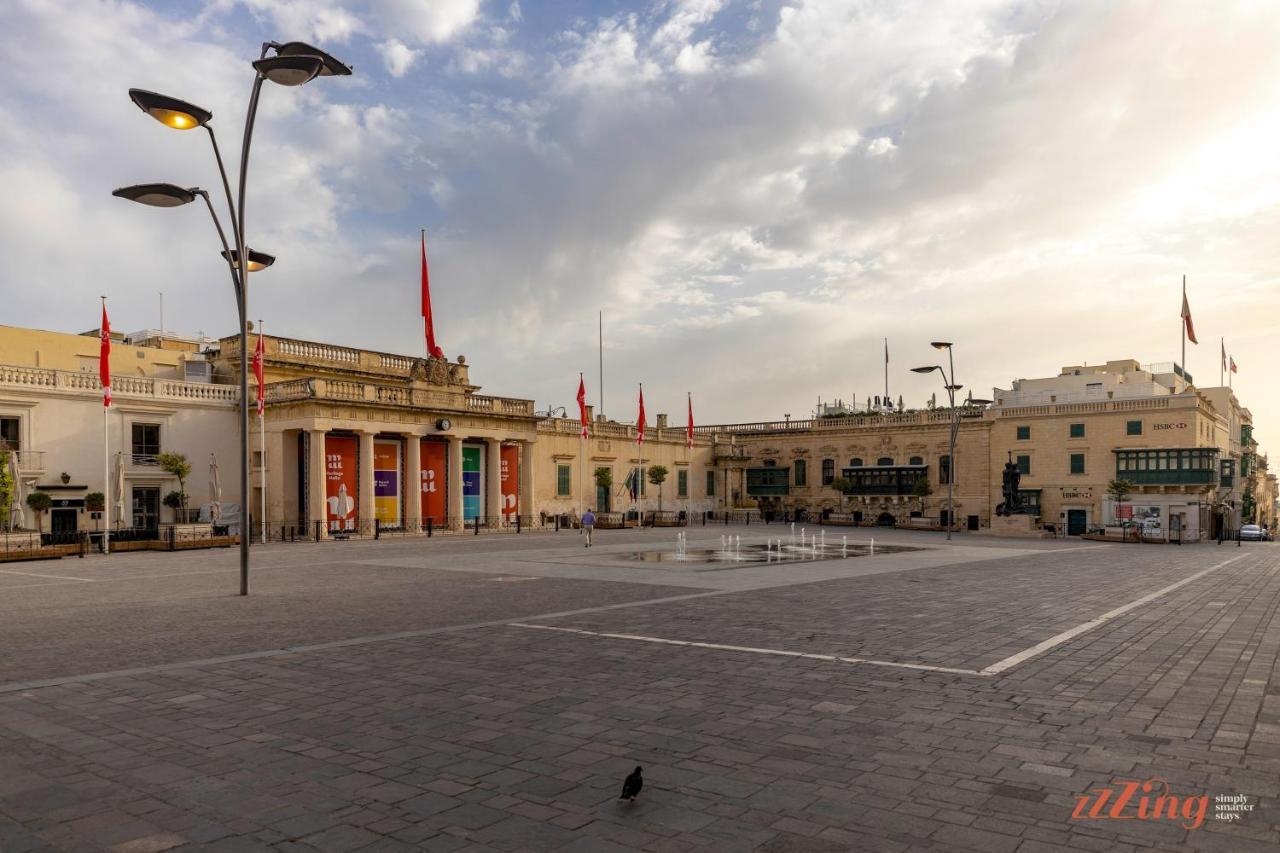 A Studio Apartment In Malta'S Capital Valletta Bagian luar foto